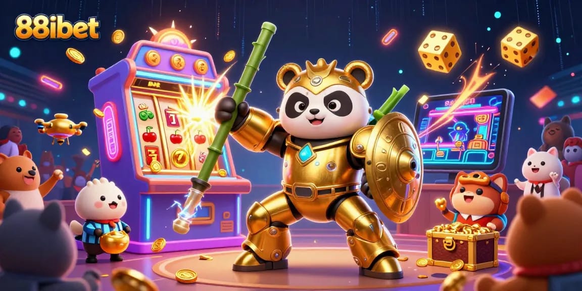 Experience thrilling wins with 88ibet's vibrant casino game scene featuring dynamic slot machines and a rich, energetic atmosphere.
