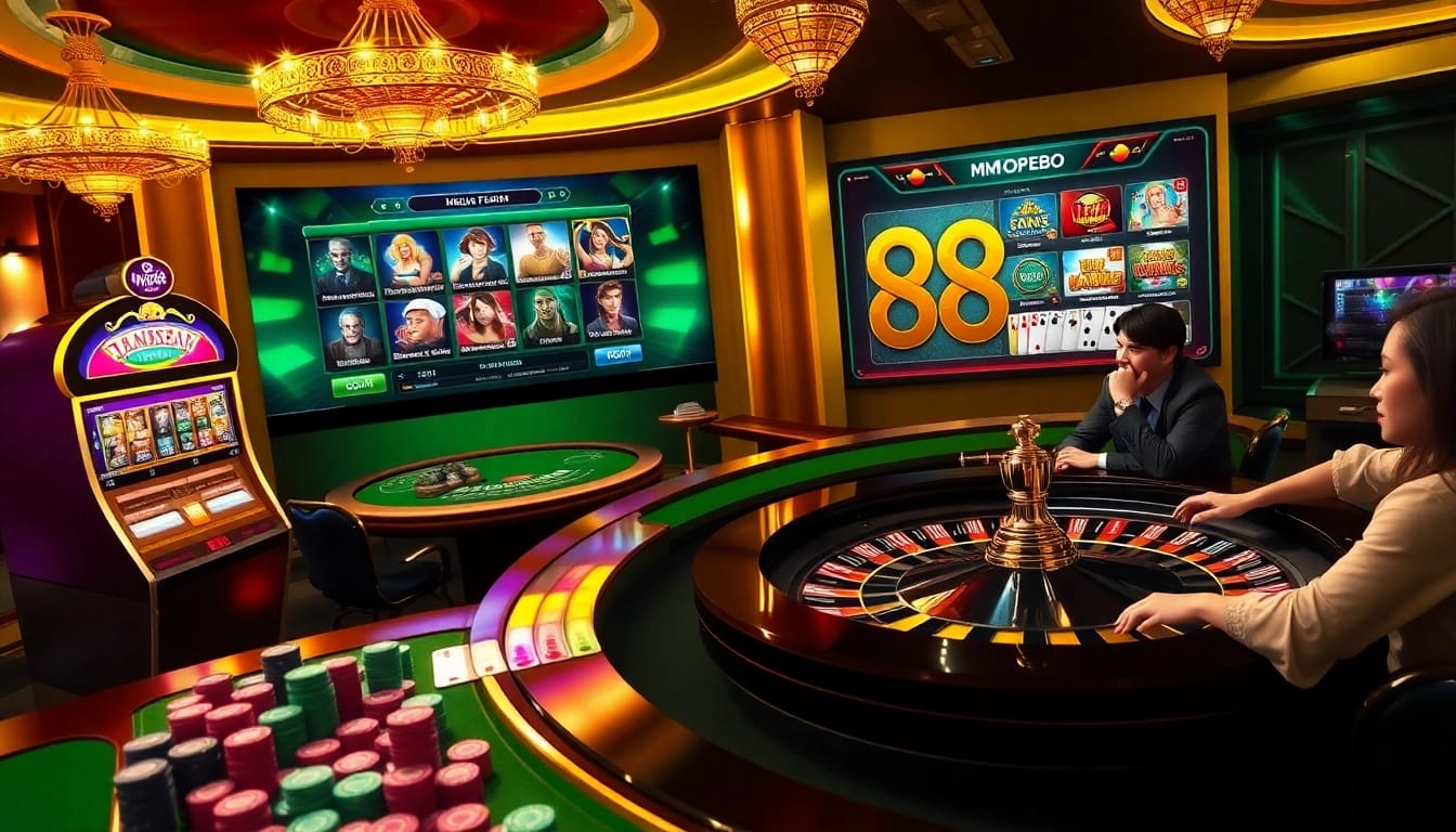 Experience the elegance of MM88 online casino with thrilling games and vibrant atmosphere.