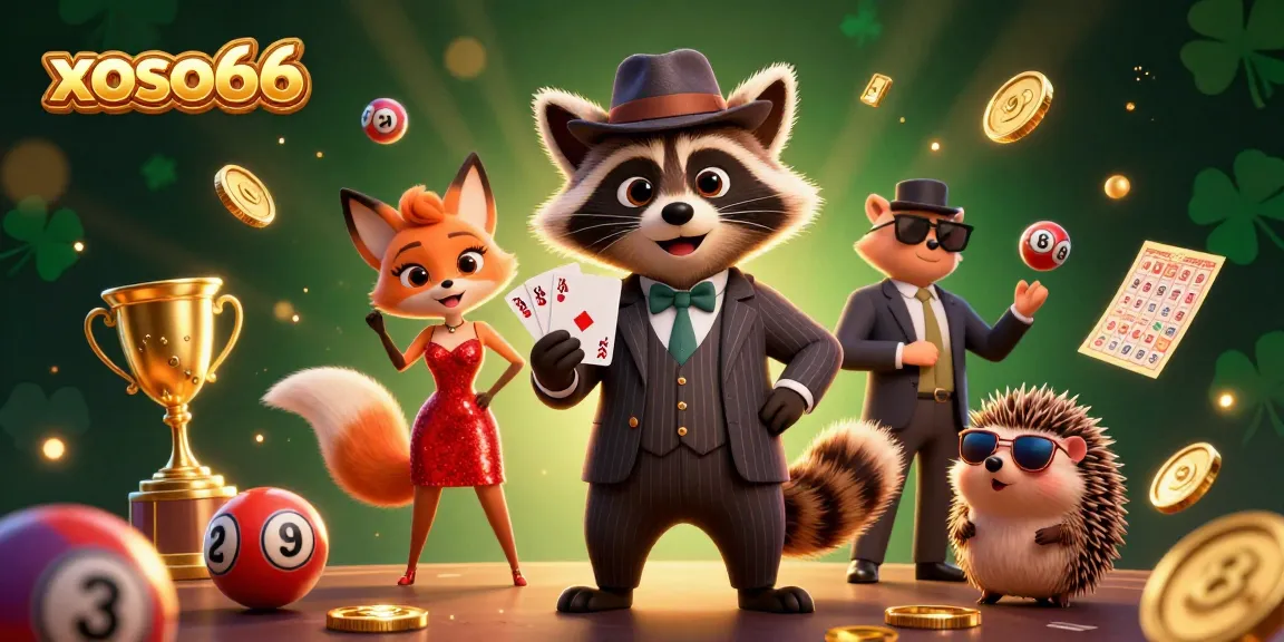 Xoso66 invites players to enjoy a thrilling lottery experience with engaging characters and vibrant game elements.