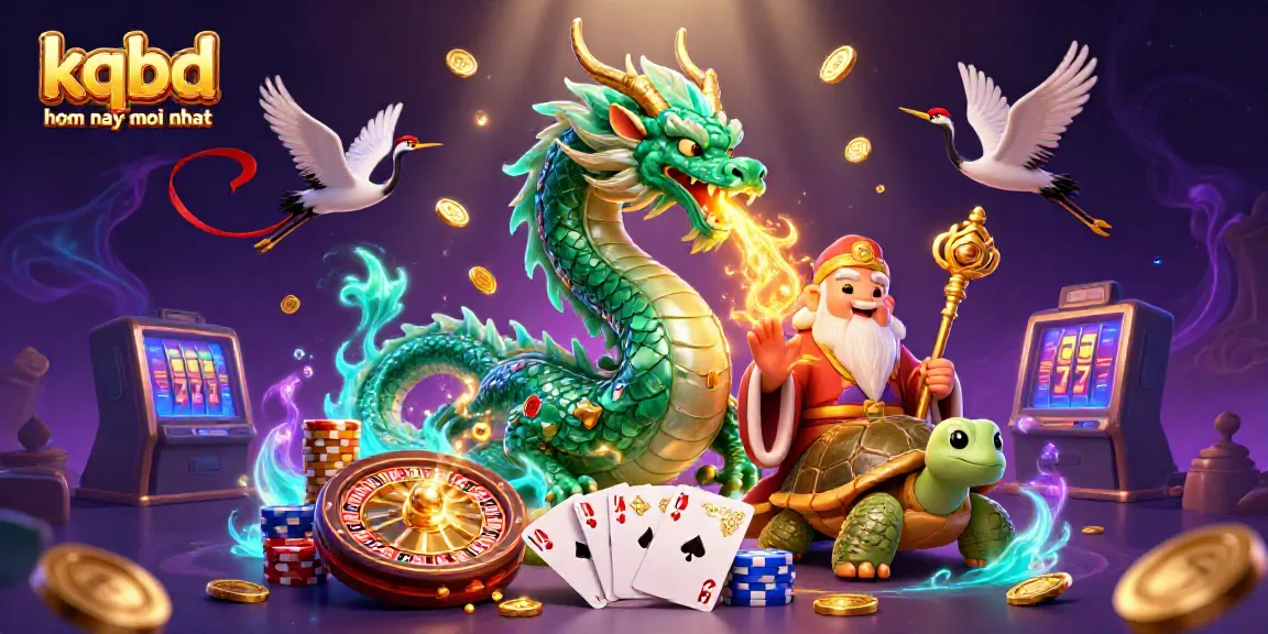 Experience the thrilling action of kqbd hom nay moi nhat with an enchanting dragon and lucky symbols.