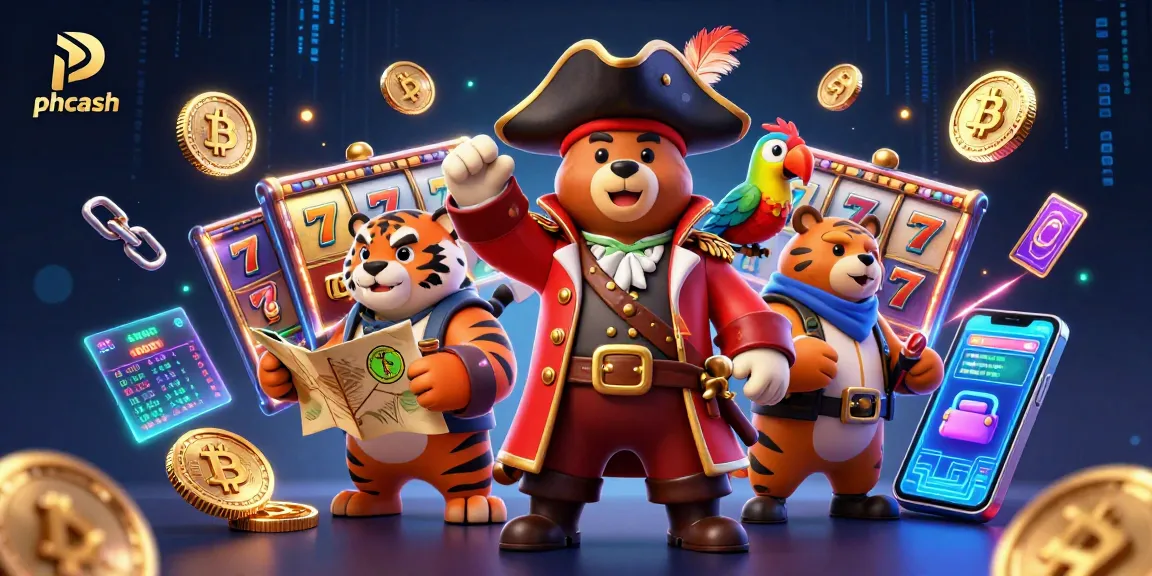 Play exciting games at phcash with vibrant slots, pirates, and jackpots all around!