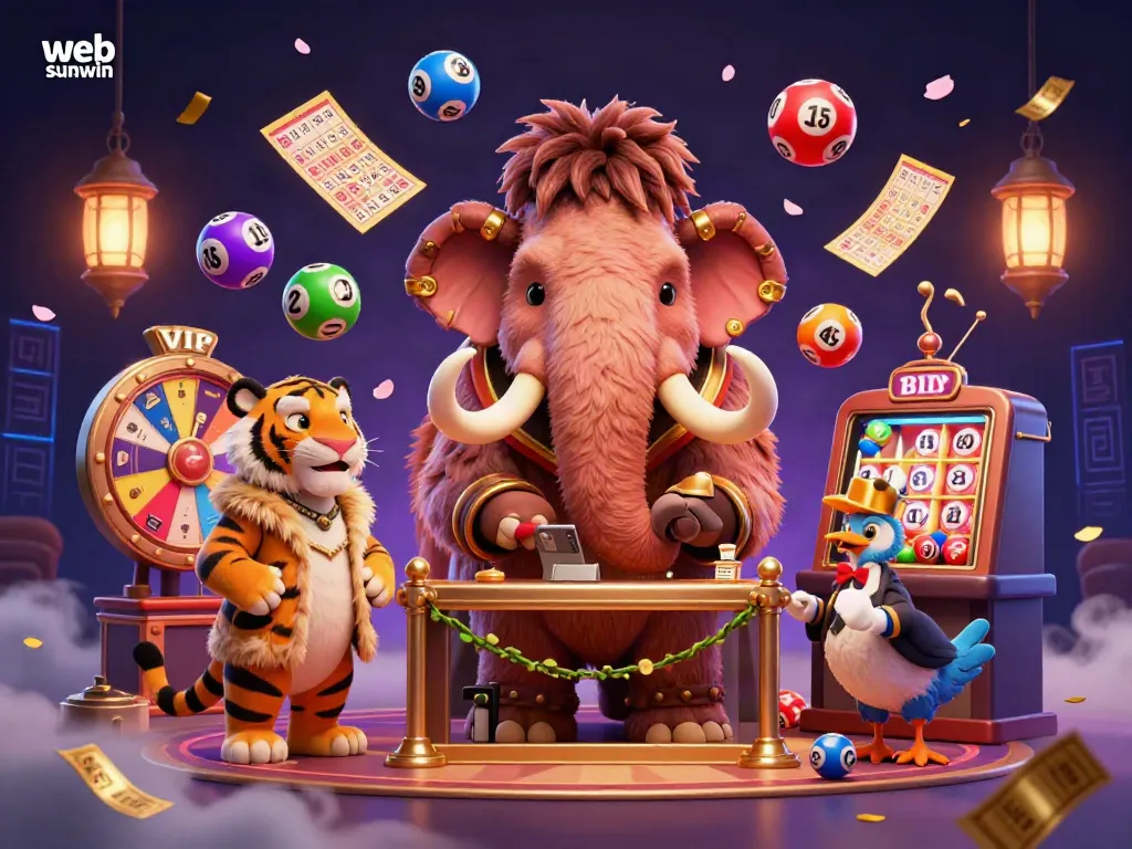 Engage in the dynamic world of web sunwin with thrilling casino elements and vibrant characters.